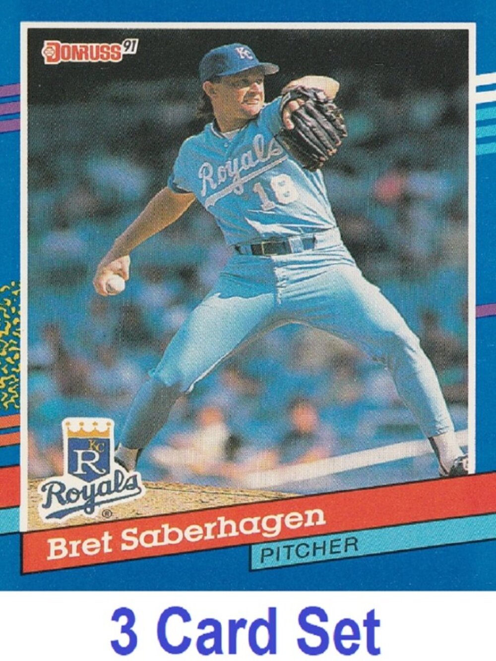 Bret Saberhagen Baseball Card Collection
